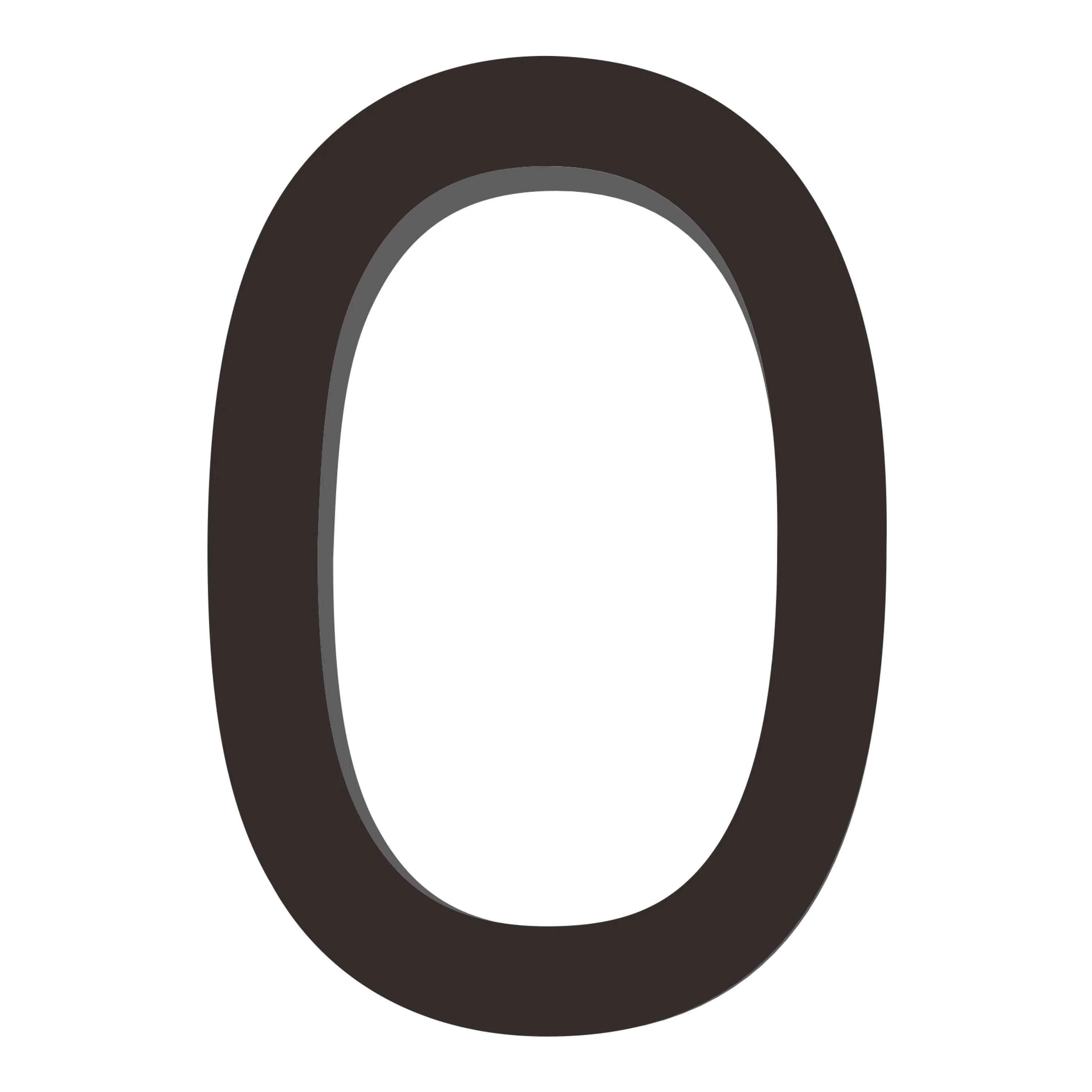 [Number AC101] Acrylic Modern Floating House Number - 3Inch, 6 Inch, 8 Inch
