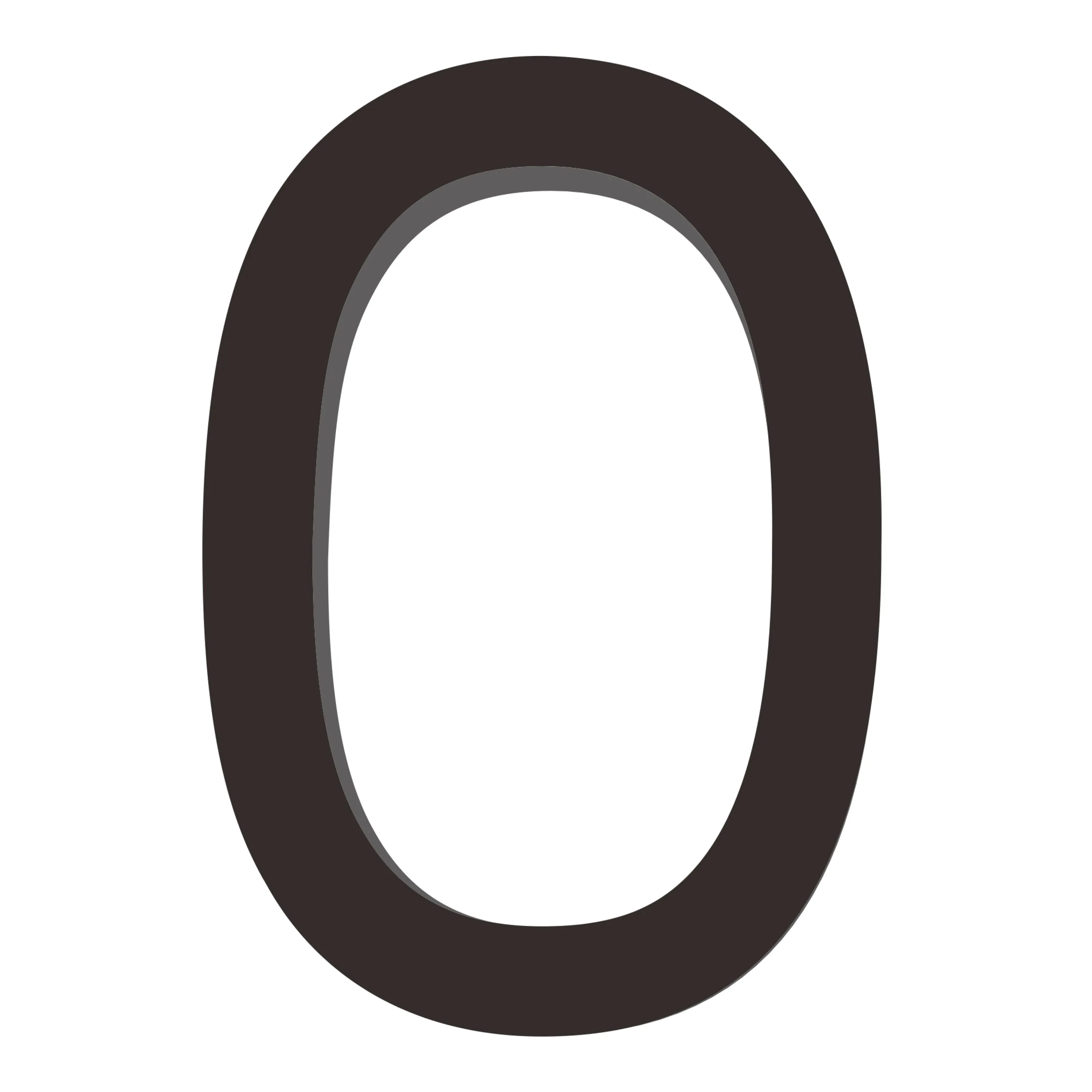 [Number AC101] Acrylic Modern Floating House Number - 3Inch, 6 Inch, 8 Inch