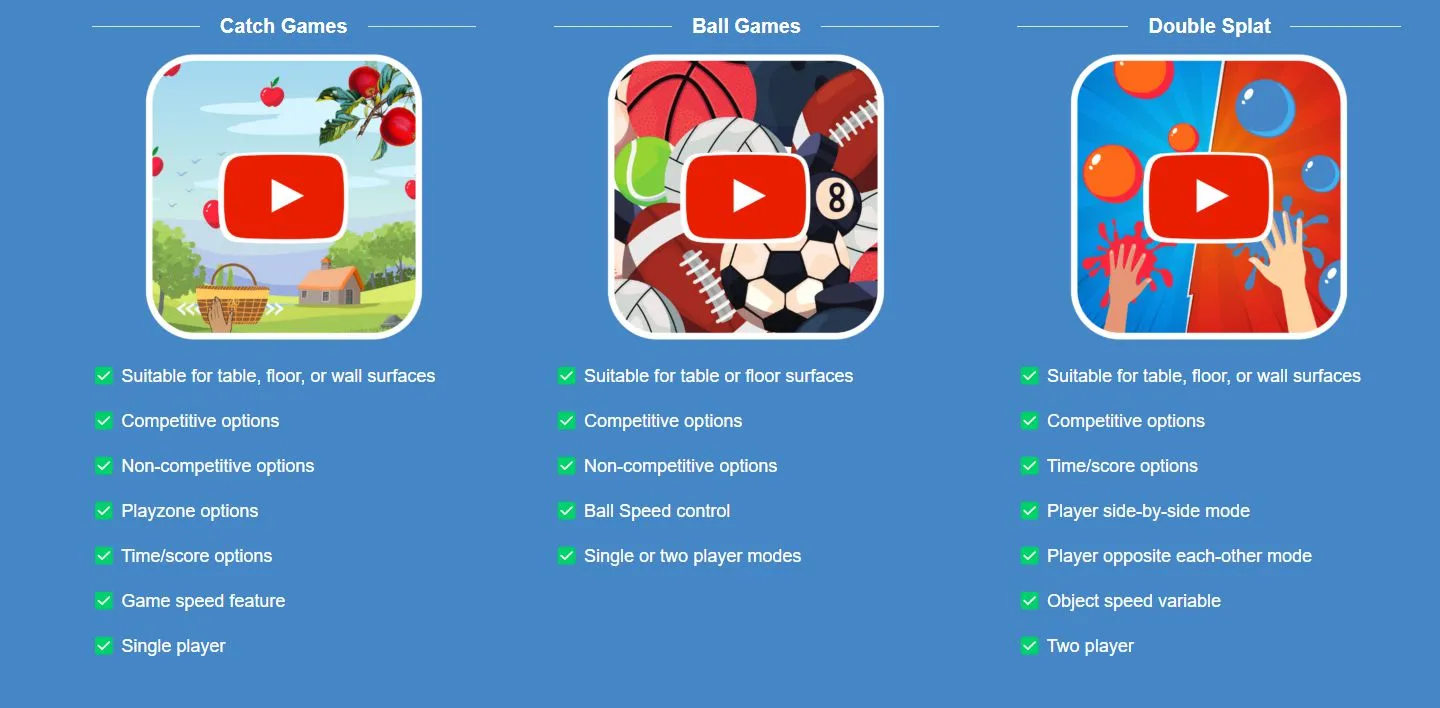 Omi 3 Games Bundle - Software Addon Pack For OMI Projectors