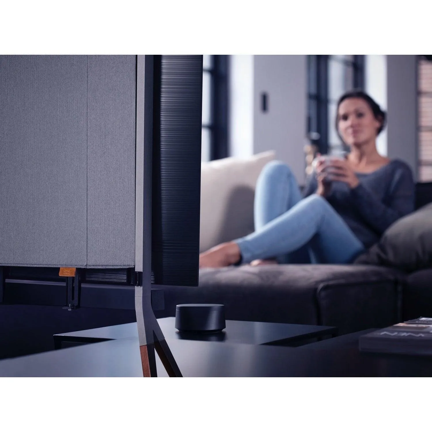 OneForAll Falcon Universal TV Stand for 32" - 70" TV - Walnut & Grey | WM7481
