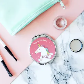 Personalised 'You're Magical' Unicorn Mirror
