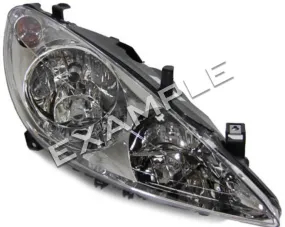 Peugeot 307 01-04 Bi-LED light upgrade retrofit kit for halogen headlights