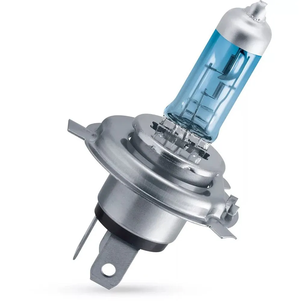 Philips 12342WVUSM WhiteVision Ultra 12V H4 60/55W 4200K Headlight Globes (Twin Pack)