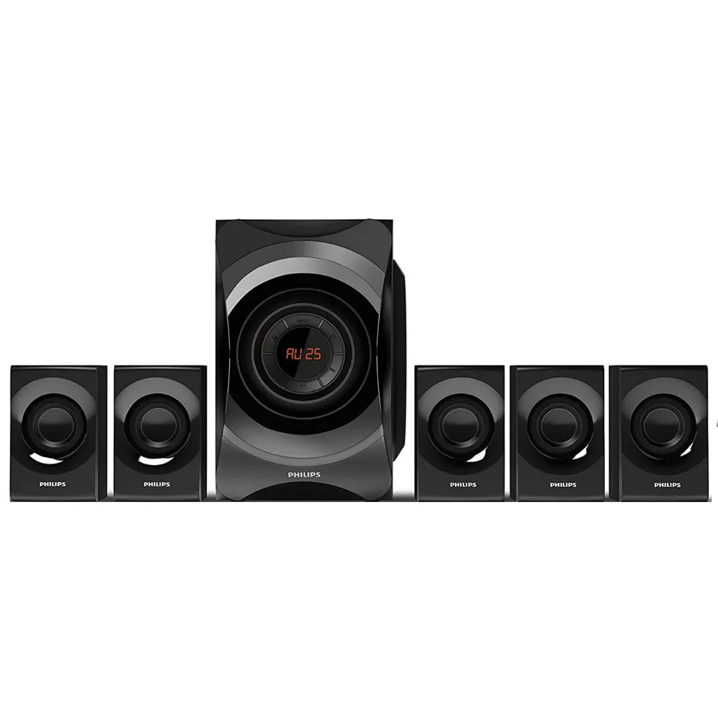 Philips 5.1 Multimedia Speakers With USB/Bluetooth SPA8000B