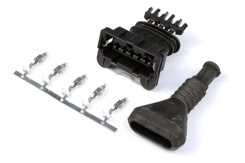 Plug and Pins Only - Bosch 5 PinJunior Timer Female Connector