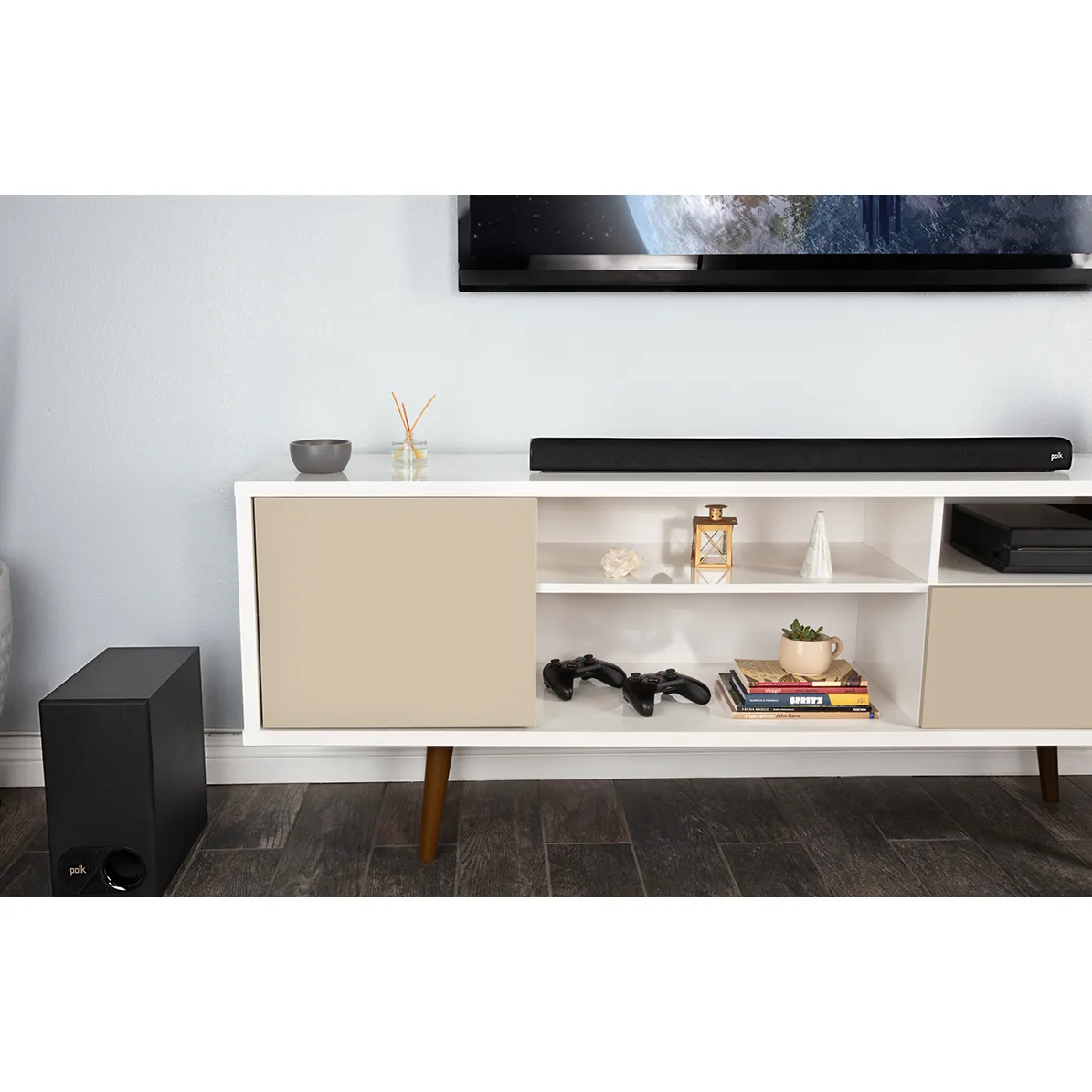 Polk Audio Signa S2 Universal Sound Bar with Wireless Subwoofer - Black | SIGNAS2