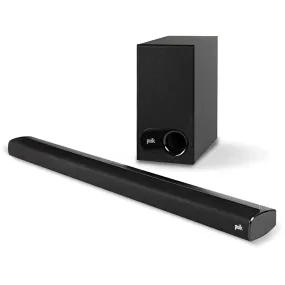 Polk Audio Signa S2 Universal Sound Bar with Wireless Subwoofer - Black | SIGNAS2