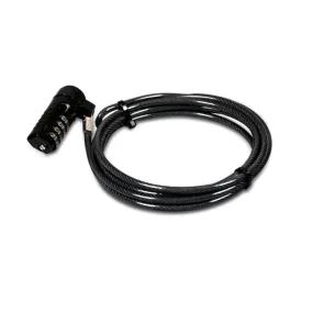 Port Connect 1.8M T-Bar Combination Cable Lock