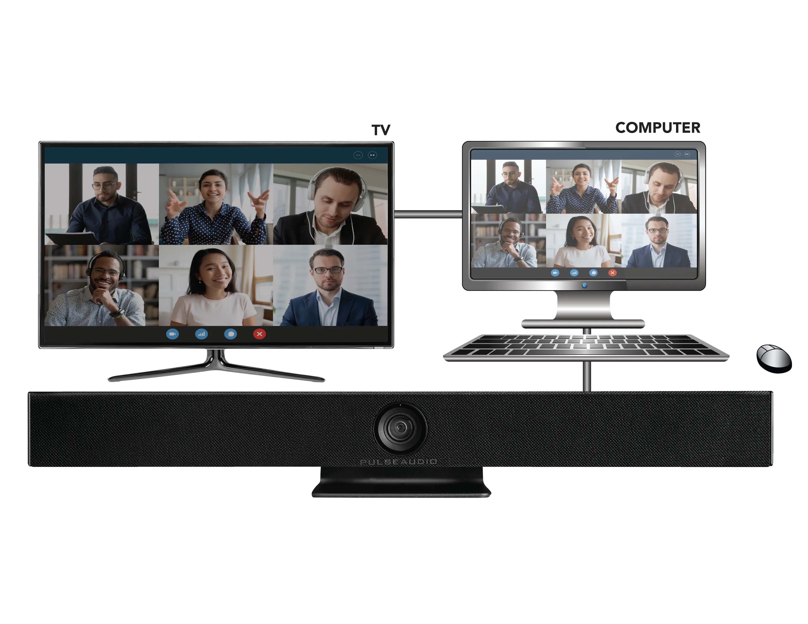 PulseAudio Collaboration Video Bar USB 3.0 4K@60Hz