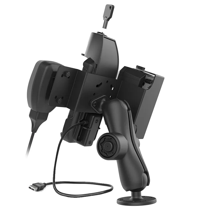 RAM® Double Ball Mount for Sonim XP5s with Speaker & Hardwire Bundle