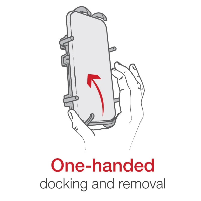 RAM® Quick-Grip™ Spring-Loaded Phone Mount with Drill-Down Base