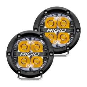 Rigid - 360° Series 4" LED Lights (Pair)