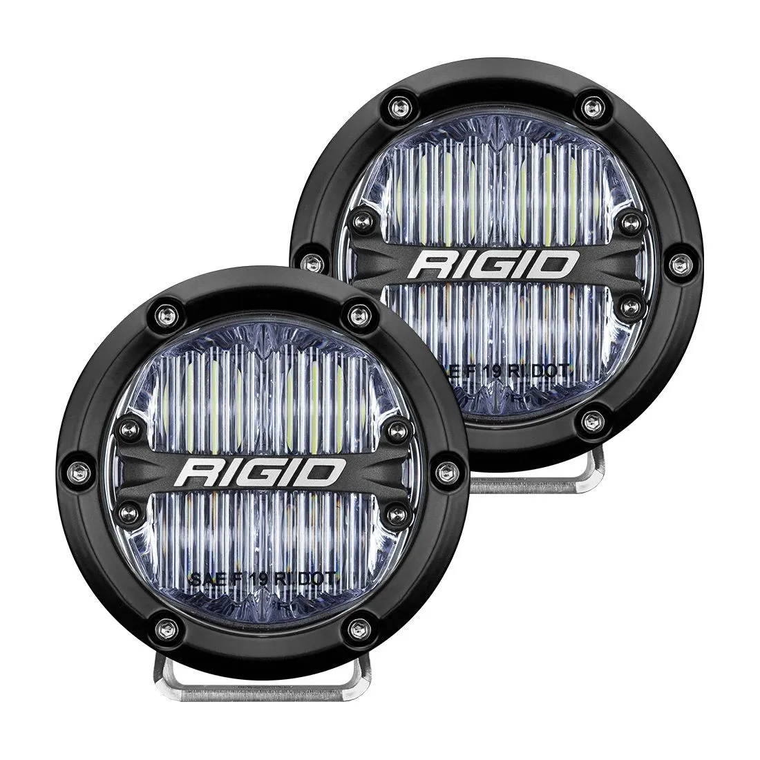 Rigid - 360° Series 4" LED Lights (Pair)