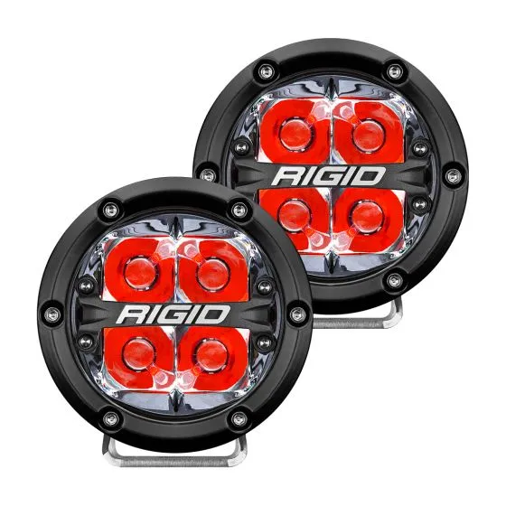 Rigid - 360° Series 4" LED Lights (Pair)