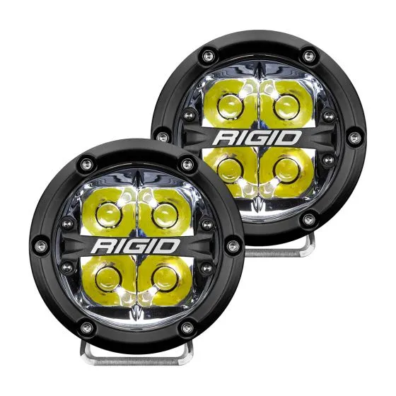 Rigid - 360° Series 4" LED Lights (Pair)