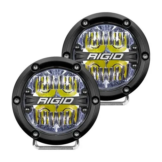 Rigid 360-Series 4" LED Off Road Fog Light Drive Beam-Pair