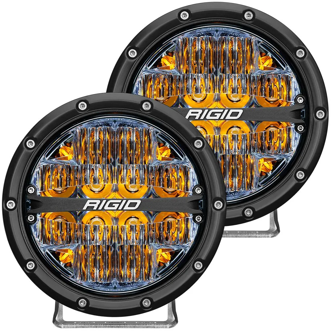 Rigid - 360° Series 6" LED Lights (Pair)