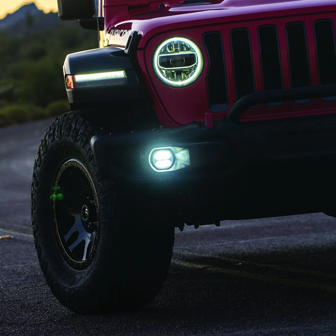 Rigid - 360° Series SAE Fog Mount Kit - 2018  Jeep JL