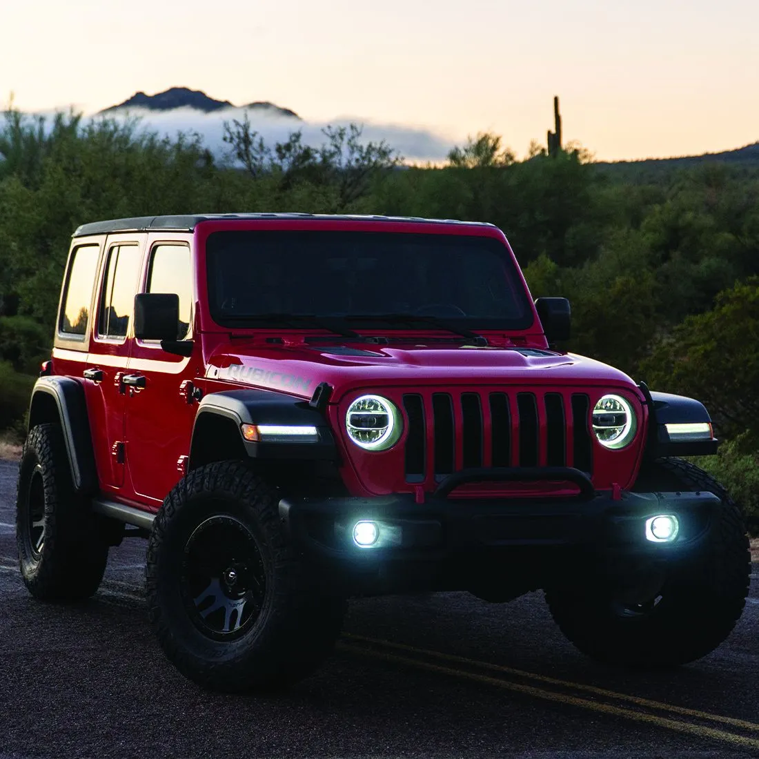 Rigid - 360° Series SAE Fog Mount Kit - 2018  Jeep JL