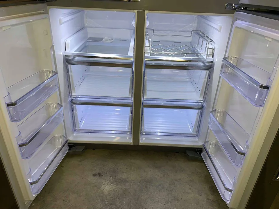 Samsung Counter Depth Family hub 4 flex door refrigerator In stainless steel