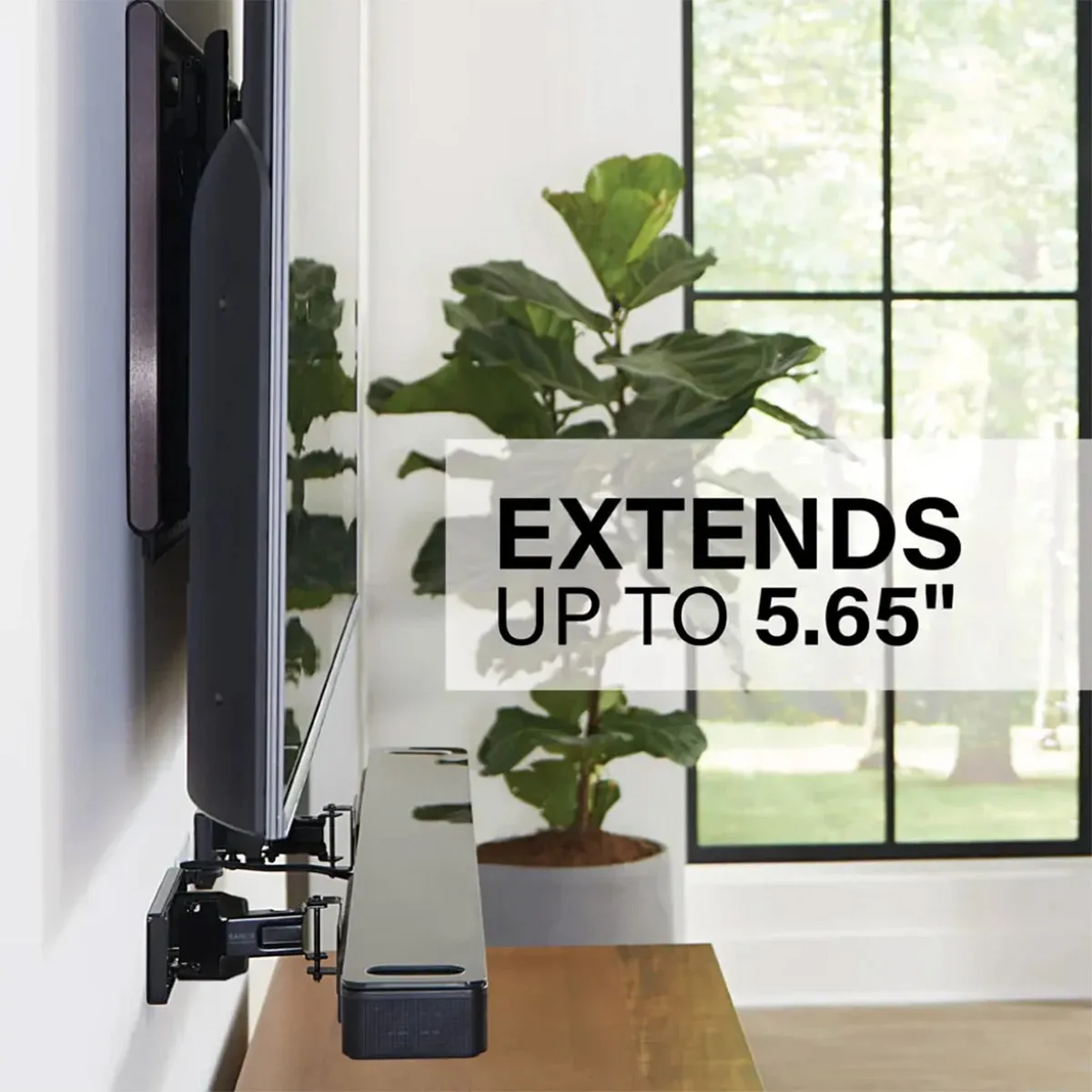 Sanus WSBWM1 Extendable Soundbar Mount for Dolby Atmos Soundbars