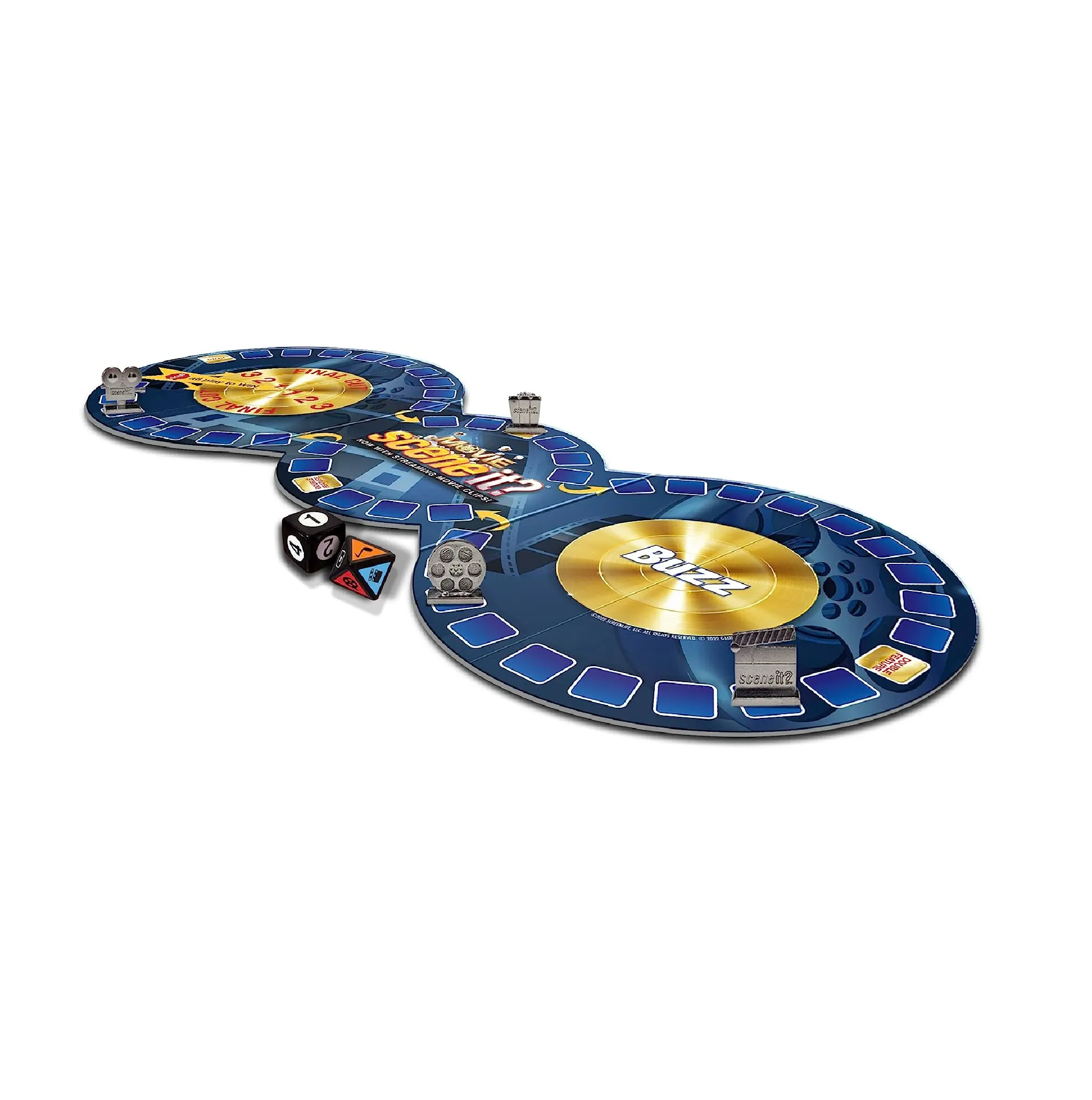 Scene It Movie Trivia Board Game The Ultimate Movie Knowledge Test Puzzle Solving Family Party Game