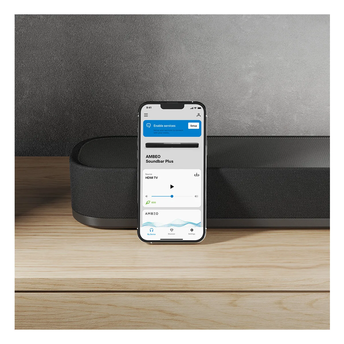 Sennheiser AMBEO Soundbar Plus 7.1.4 Channel Soundbar with Dolby Atmos and DTS:X