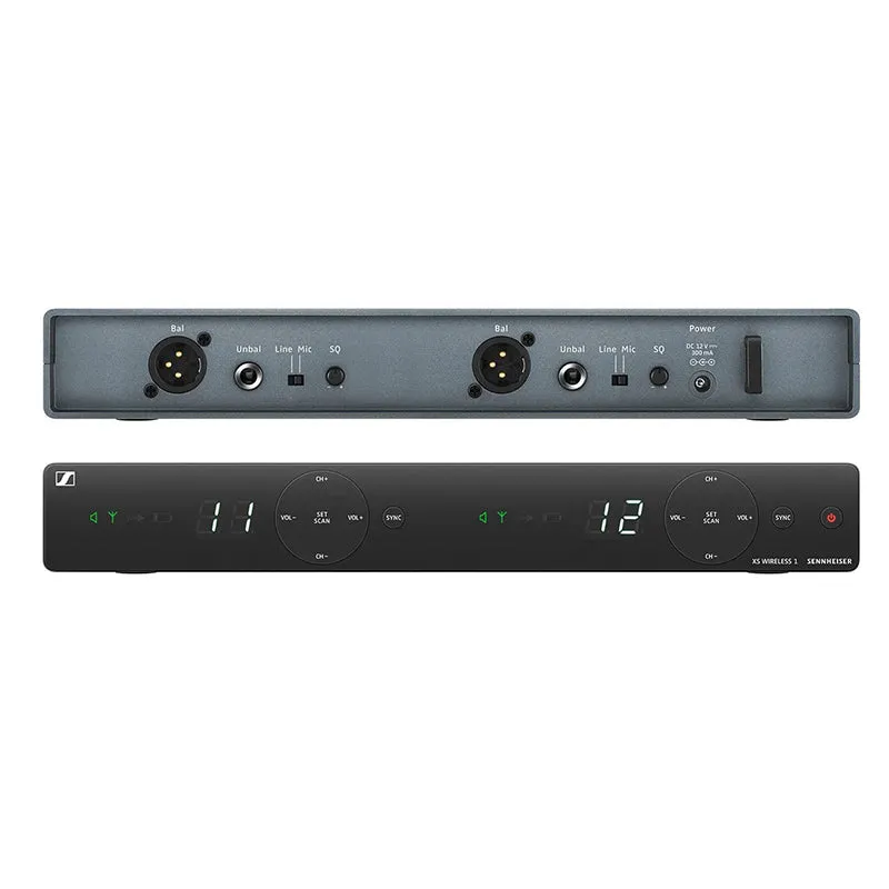 Sennheiser XSW 1-825 Dual-B - Wireless 2 x 825, 2-Channel Wireless Handheld Mic System (Each)