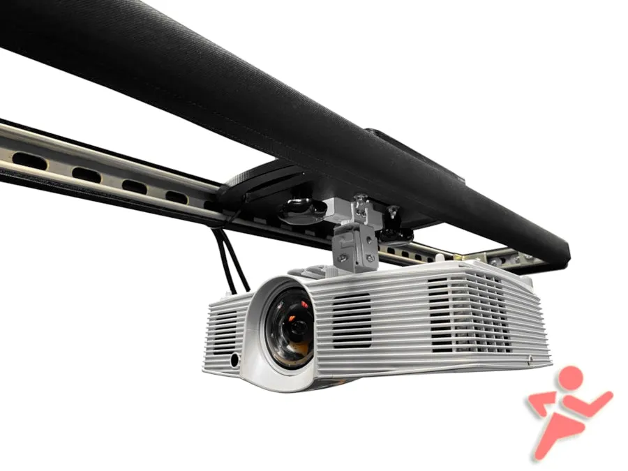 SkyRail  Cage Attached Golf Simulator Projector Mount for Super Bays and Studio Bays