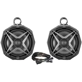 SSV WORKS POLARIS RZR PRO / TURBO R RIDE COMMAND 8" CAGE MOUNTED SPEAKER PODS