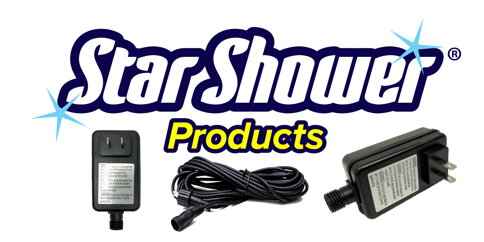 Star Shower Replacement Power Supply Adapter Plug v2| Intertek 5004021 4007202 5001704 5008916 3103807 3099641 5003428
