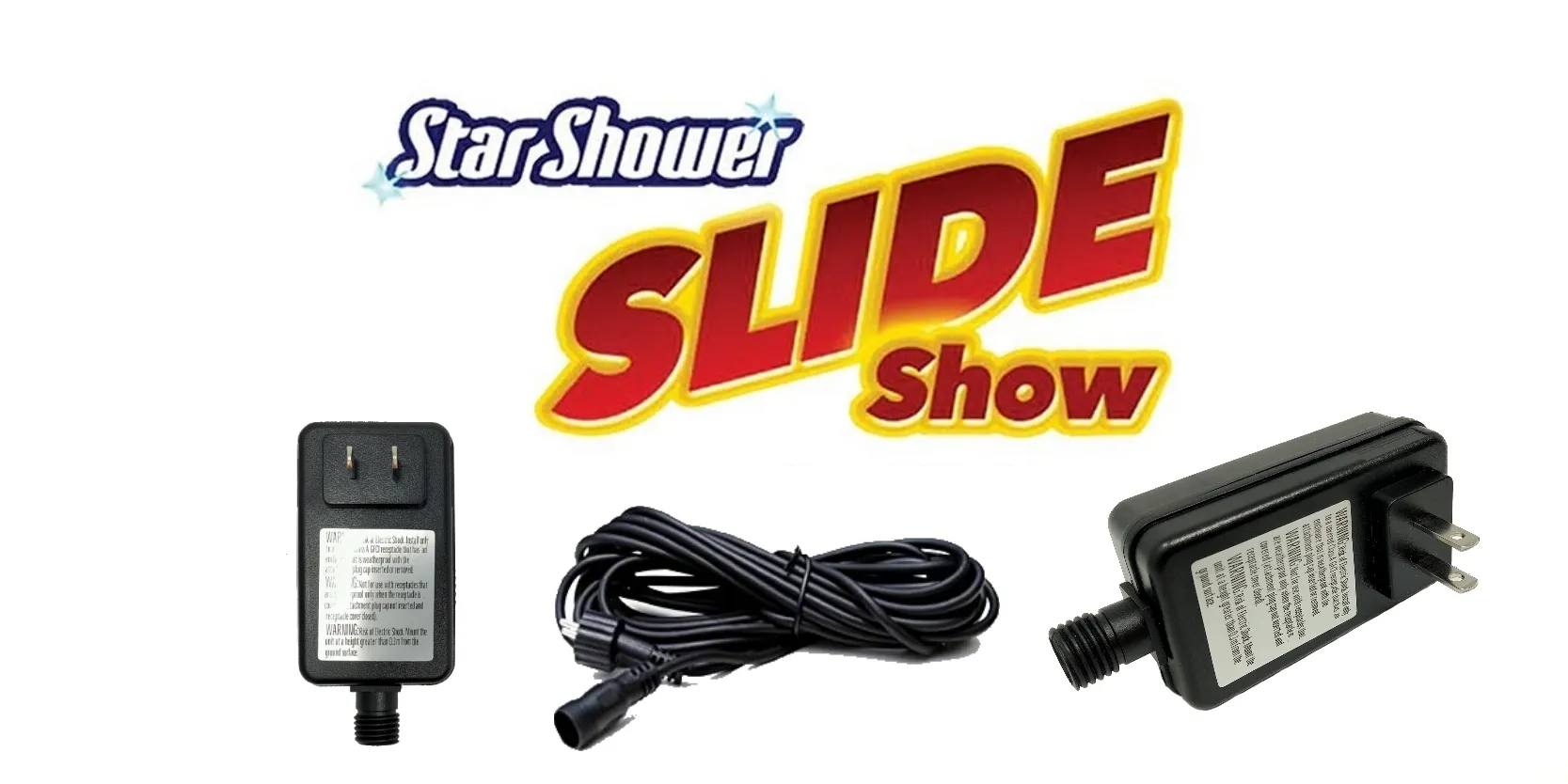Star Shower Replacement Power Supply Adapter Plug v2| Intertek 5004021 4007202 5001704 5008916 3103807 3099641 5003428