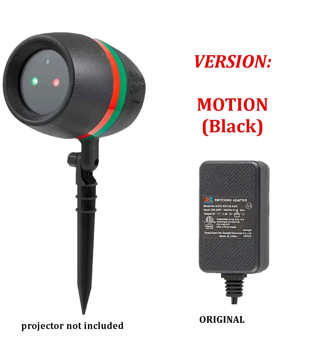 Star Shower Replacement Power Supply Adapter Plug v2| Intertek 5004021 4007202 5001704 5008916 3103807 3099641 5003428