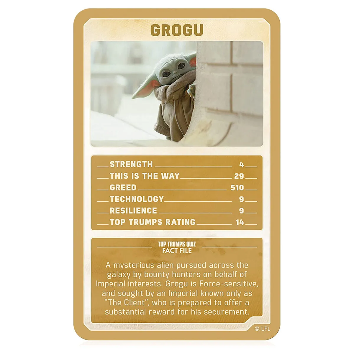 Star Wars: The Mandalorian Top Trumps Limited Editions Card Game