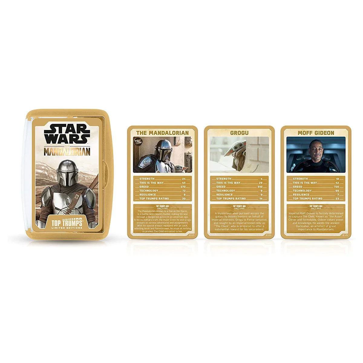 Star Wars: The Mandalorian Top Trumps Limited Editions Card Game