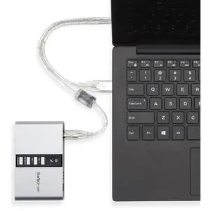 StarTech.com 7.1 USB Audio Adapter External Sound Card - 7.1 Sound Channels - External - 48 kHz Maximum Playback Sampling Rate - USB - 1 x Number of Audio Line Out