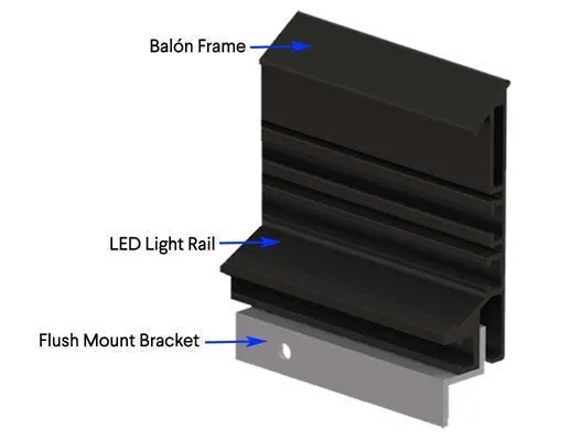 Stewart Filmscreen Balón Fixed Frame 138" (53x127.5) Cinemascope [2.40:1] BALG3E138CFHG5FLMX