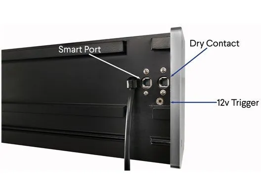 Stewart Filmscreen Luxus BC 120" (58.75" x104.5") HDTV [16:9] LUXG2120HFHG5SBB