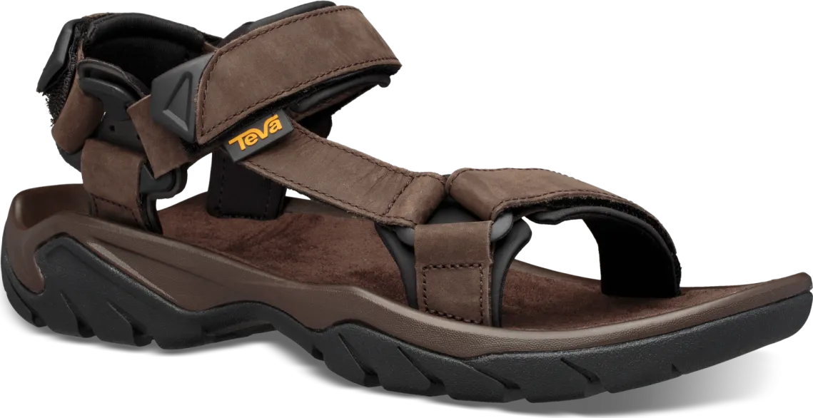 Teva Men&#x27;s Terra Fi 5 Universal Leather Turkish Coffee | Buy Teva Men&#x27;s Terra Fi 5 Universal Leather Turkish Coffee here | Outnorth