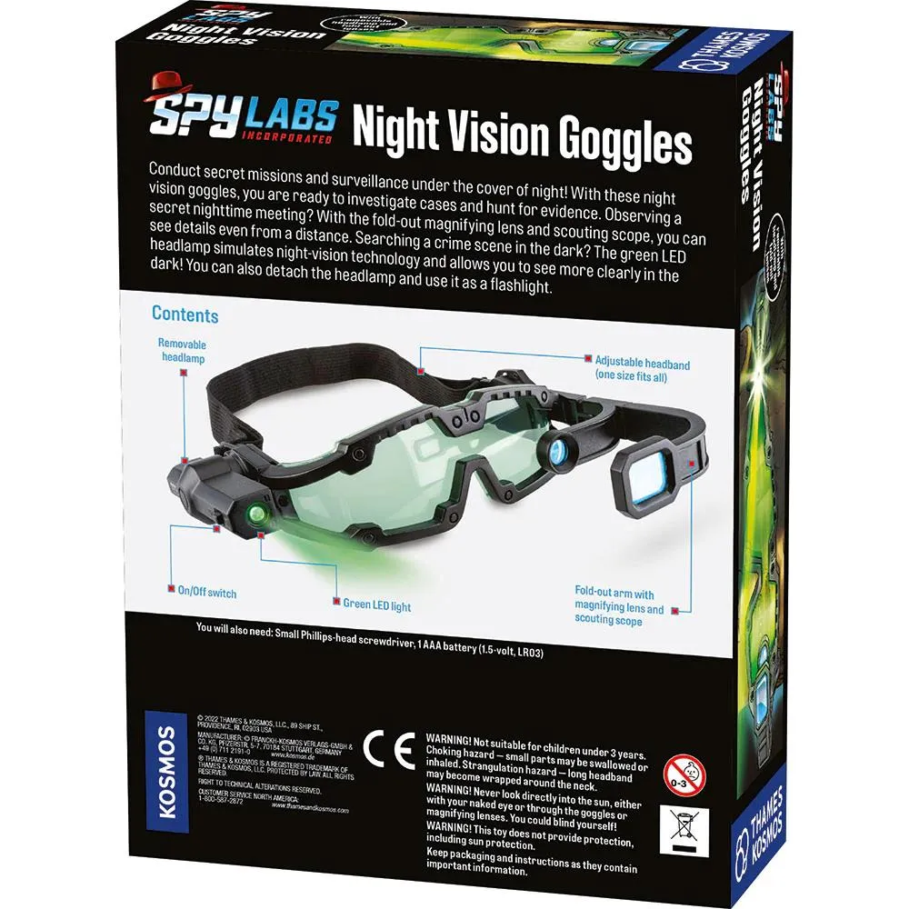 Thames & Kosmos Spy Labs: Night Vision Goggles