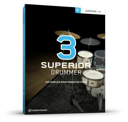 Toontrack Superior Drummer 3 Bundle - Choice of Two SDX at Registration (Digital Delivery)