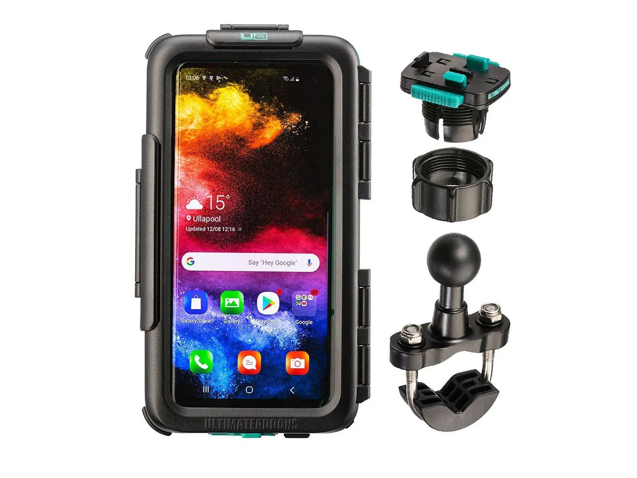 Universal Bicycle Phone Mount Case Kits - Tough Waterproof Phone case & Handlebar Attachment