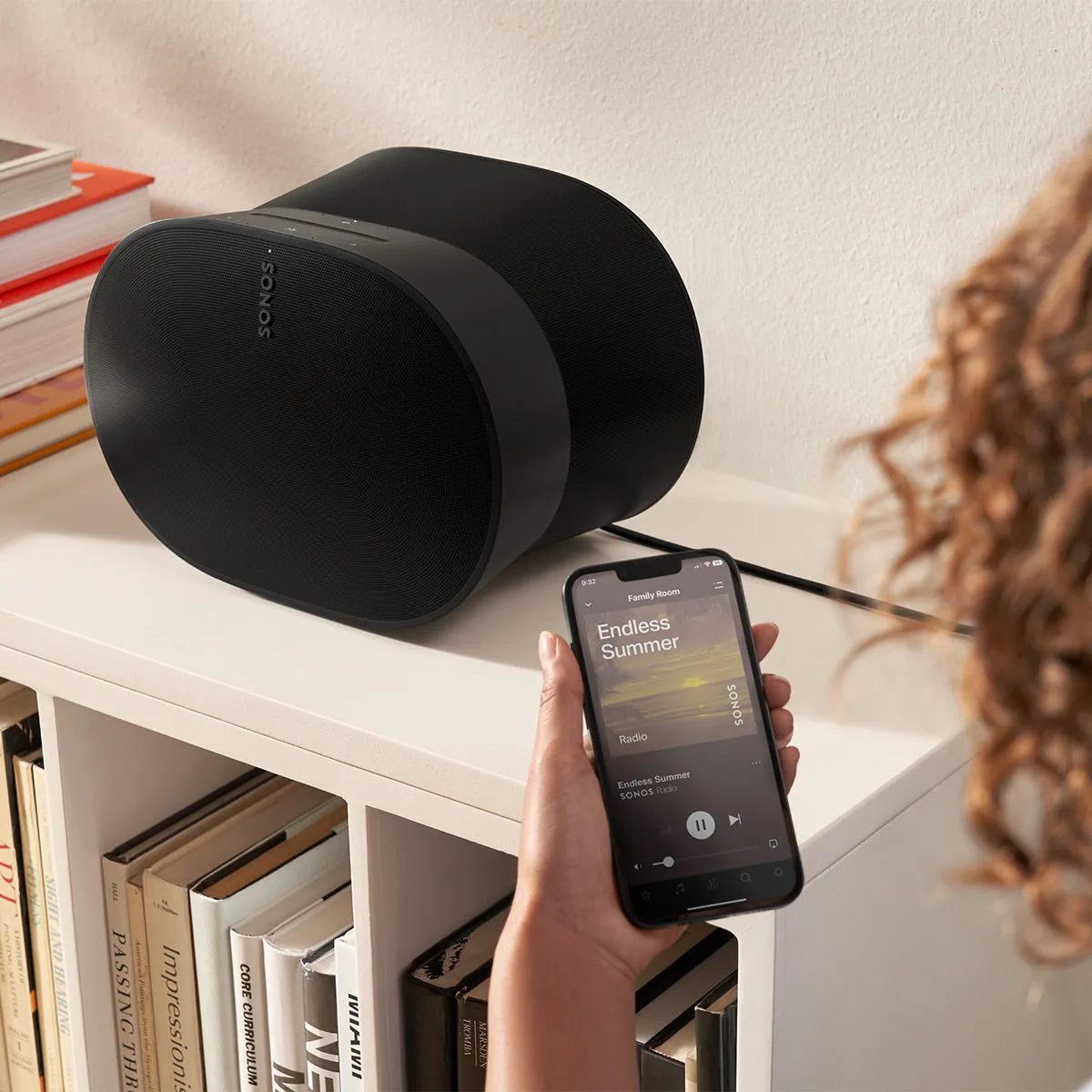 Victrola Stream Onyx Works with Sonos Wireless Turntable with Pair of Sonos Era 300 Wireless Smart Speaker (Black)