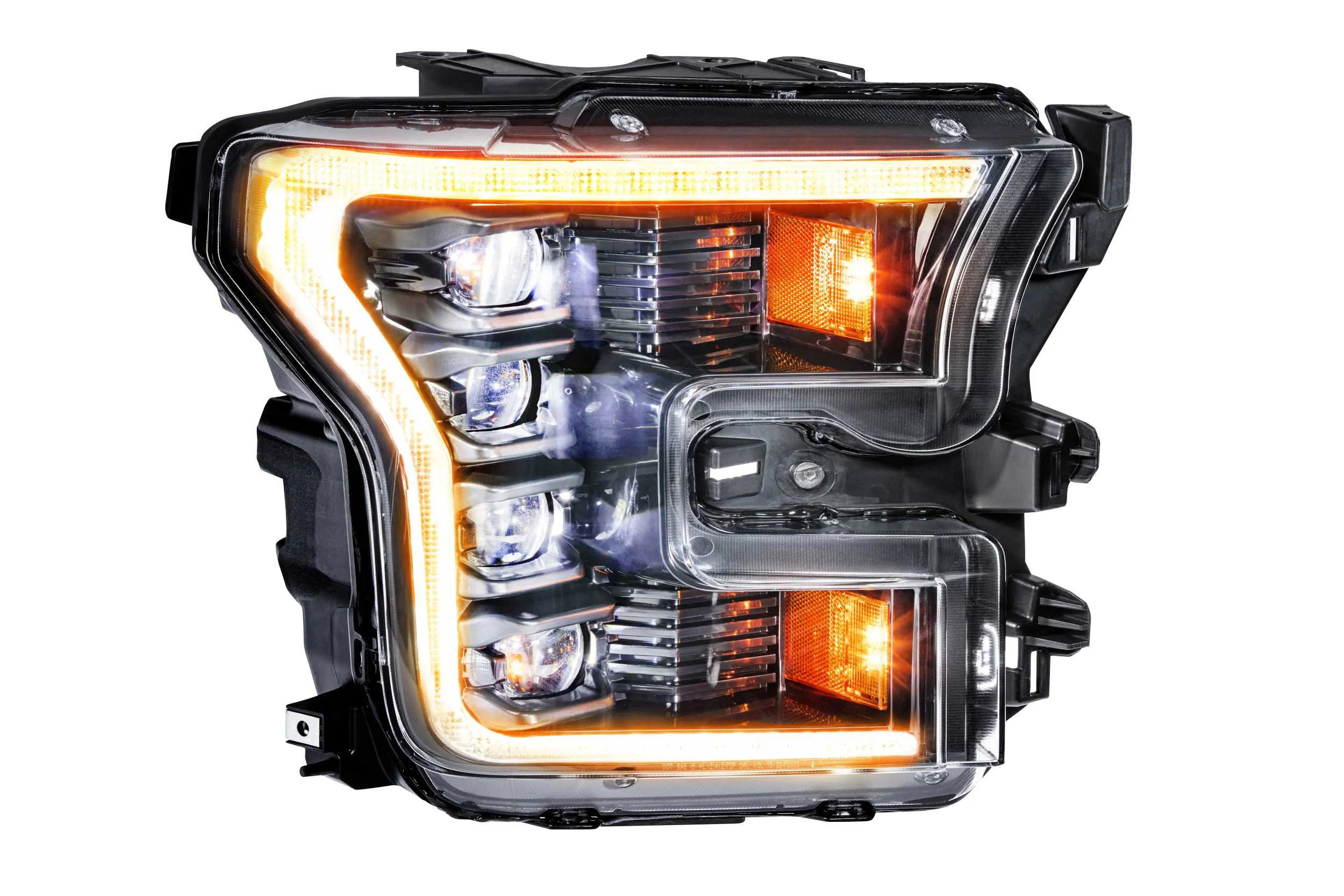 XB LED Headlights: Ford F150 (2015-2017) (Amber DRL)