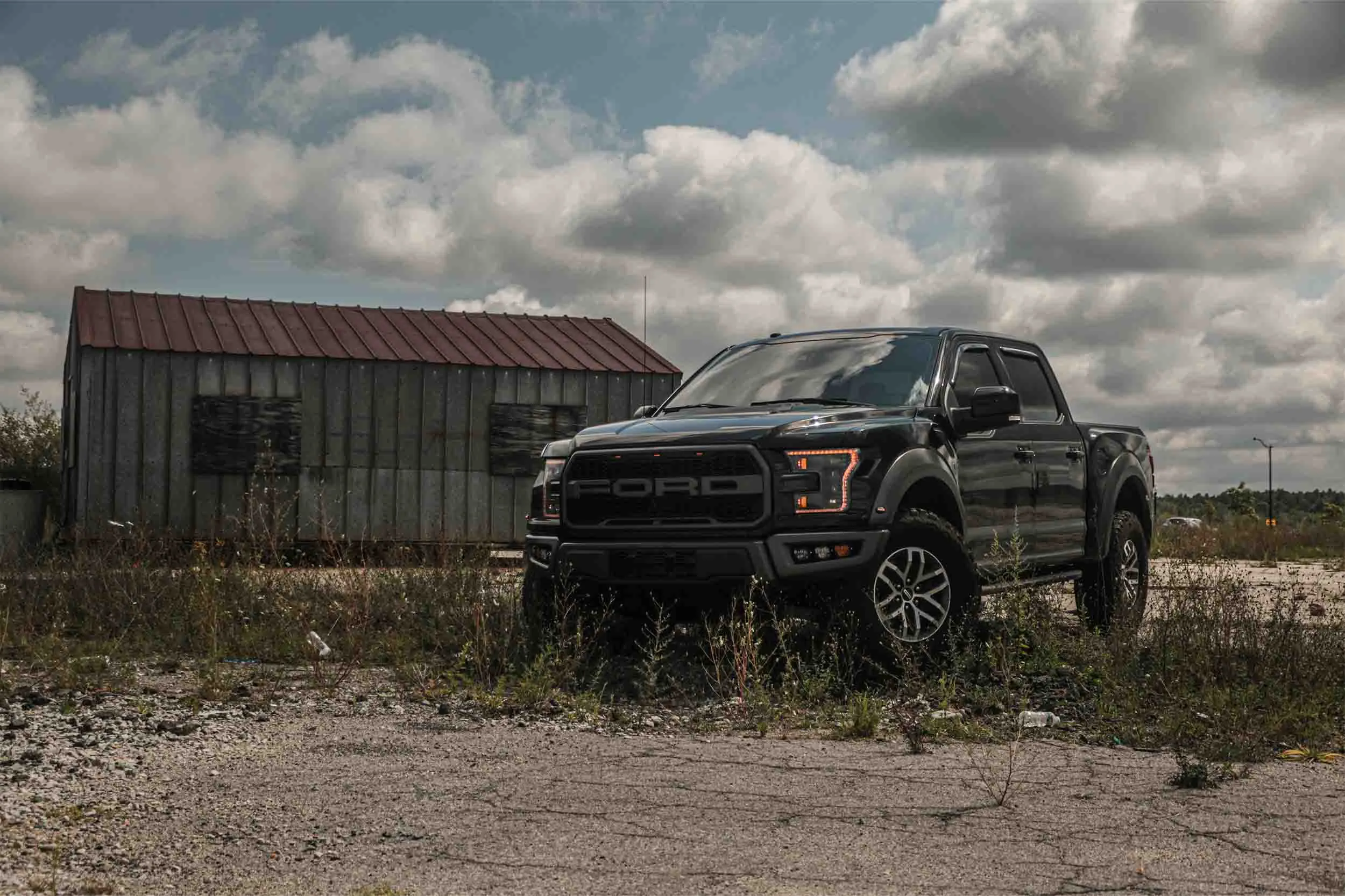 XB LED Headlights: Ford F150 (2015-2017) (Amber DRL)