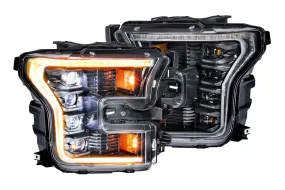 XB LED Headlights: Ford F150 (2015-2017) (Amber DRL)