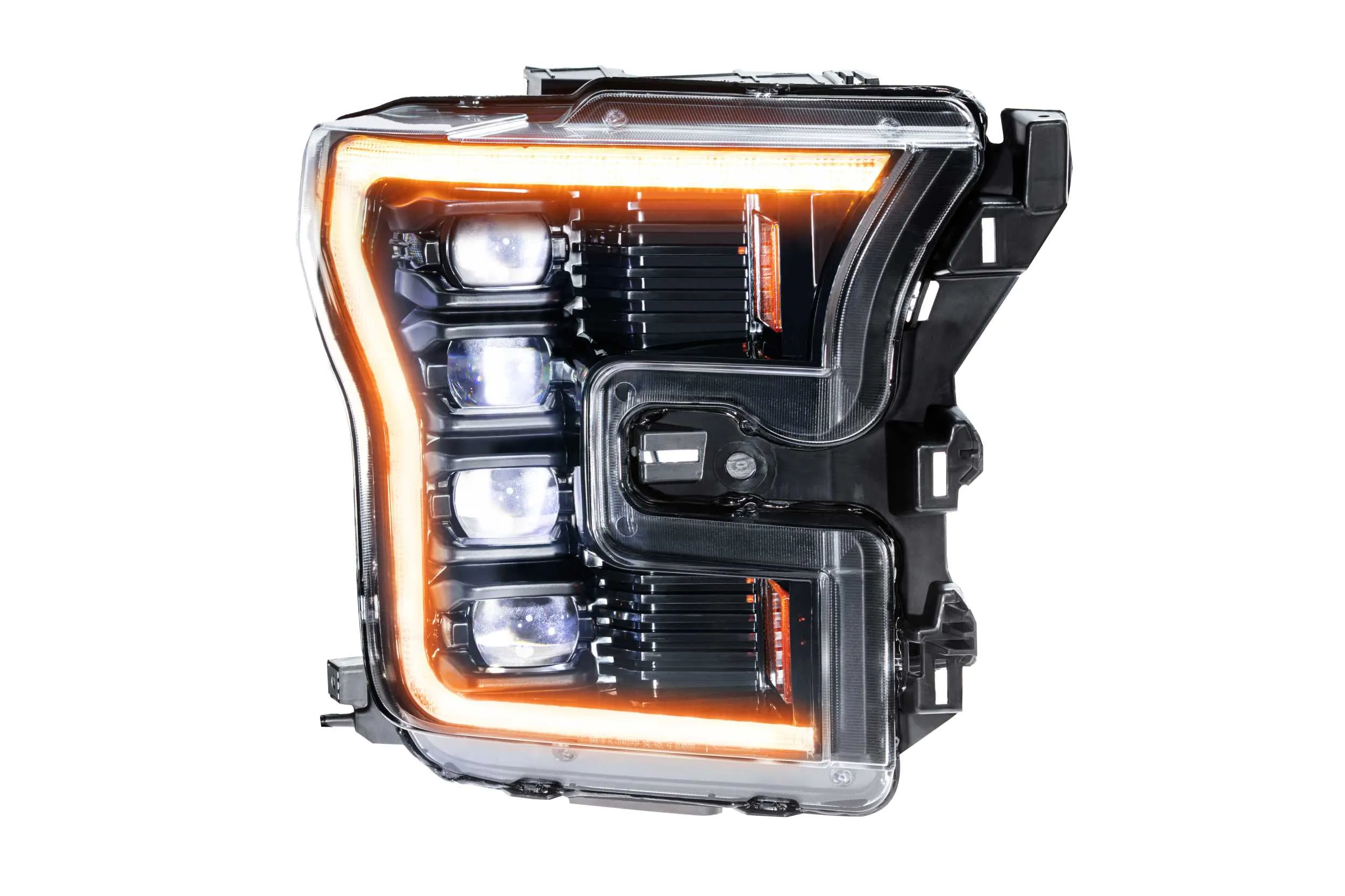 XB LED Headlights: Ford F150 (2015-2017) (Amber DRL)