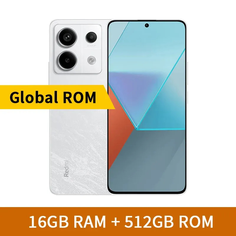 Xiaomi Redmi Note 13 Pro 5G Global ROM 128GB/256GB/512GB 200MP OIS Camera 120Hz 1.5K Snapdragon 7S Gen 2 67W Fast Charging