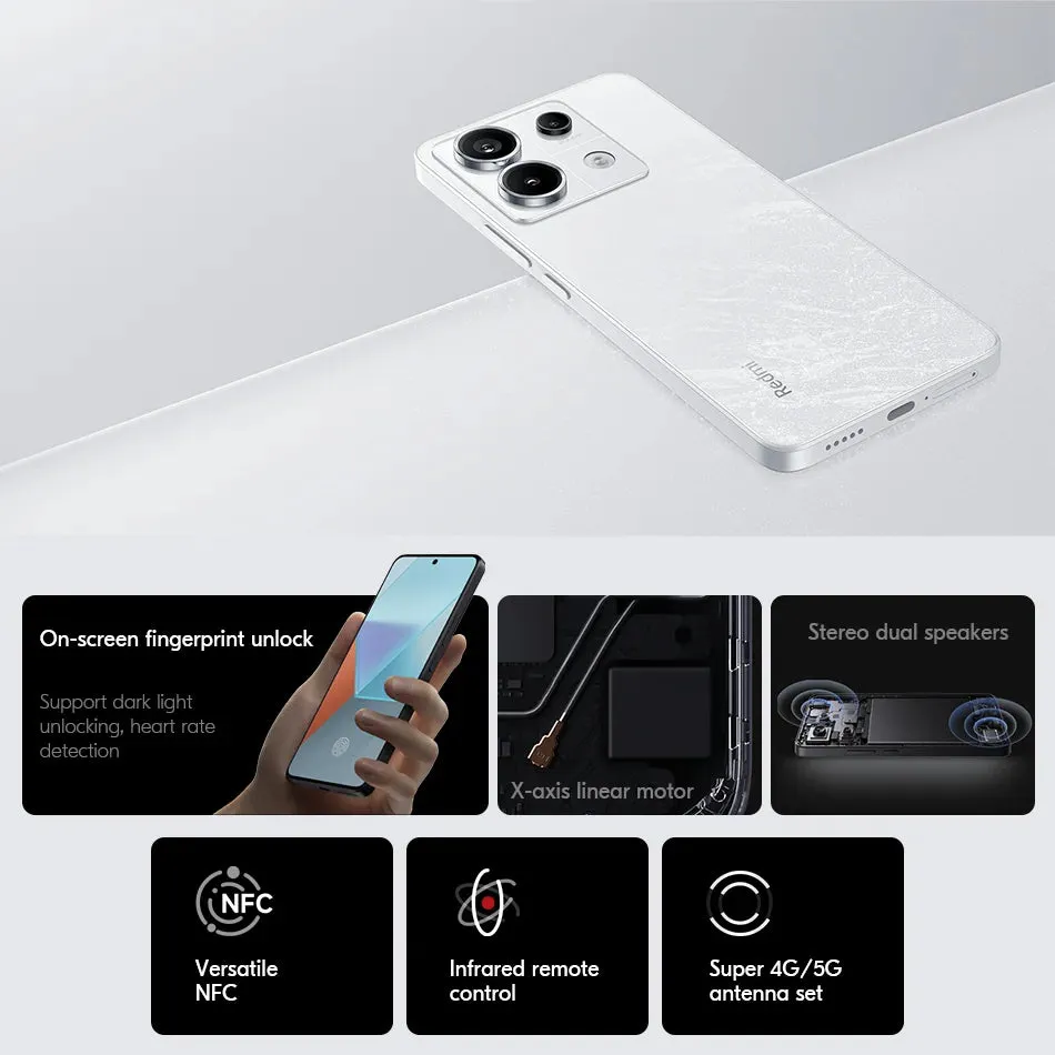 Xiaomi Redmi Note 13 Pro 5G Global ROM 128GB/256GB/512GB 200MP OIS Camera 120Hz 1.5K Snapdragon 7S Gen 2 67W Fast Charging