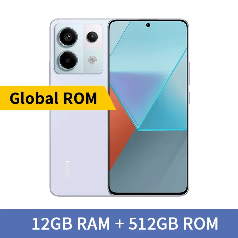 Xiaomi Redmi Note 13 Pro 5G Global ROM 128GB/256GB/512GB 200MP OIS Camera 120Hz 1.5K Snapdragon 7S Gen 2 67W Fast Charging